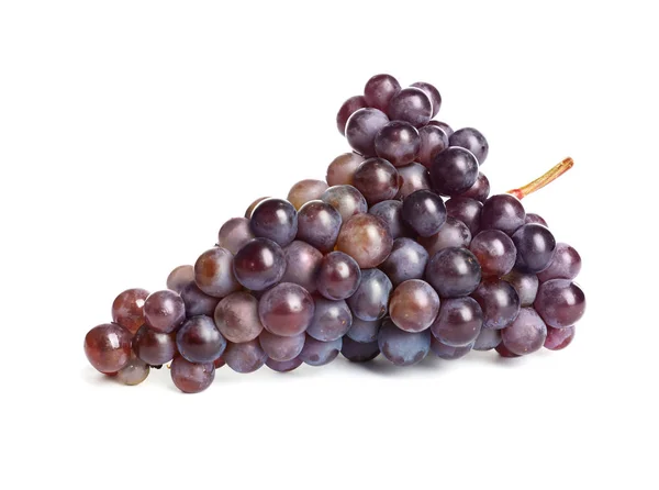 Bunch Fresh Ripe Juicy Grapes Isolated White — Stock Photo, Image