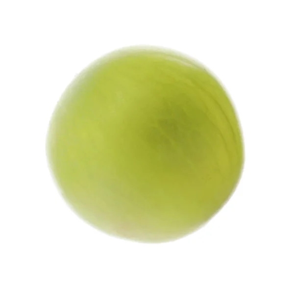 Verse Groene Druif Witte Achtergrond — Stockfoto