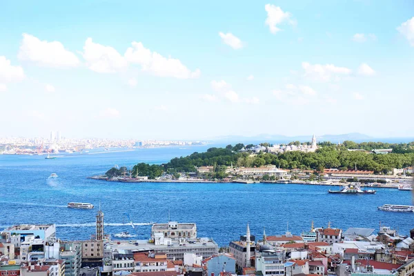 Istanbul Turecko Srpna 2018 Malebný Výhled Město — Stock fotografie