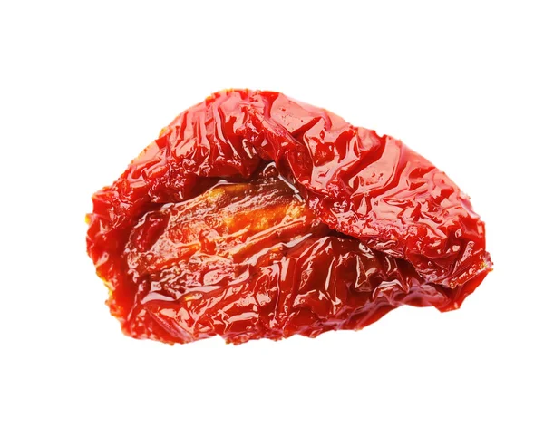 Tasty Sun Dried Tomato White Background — Stock Photo, Image