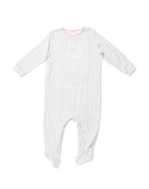 Beyaz, en iyi görünüm izole şirin bebek elbise