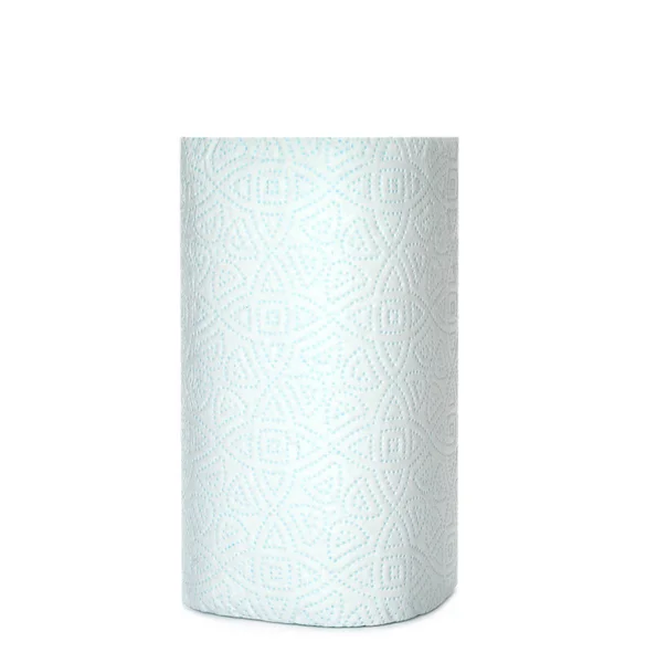 Roll Toilet Paper White Background — Stock Photo, Image