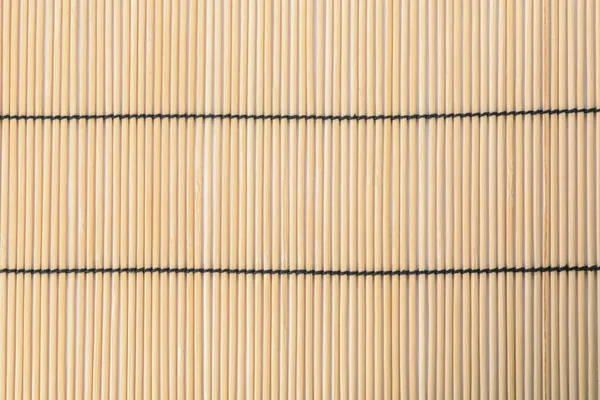 Textura Bambusové Rohože Jako Pozadí Detailní Zobrazení — Stock fotografie