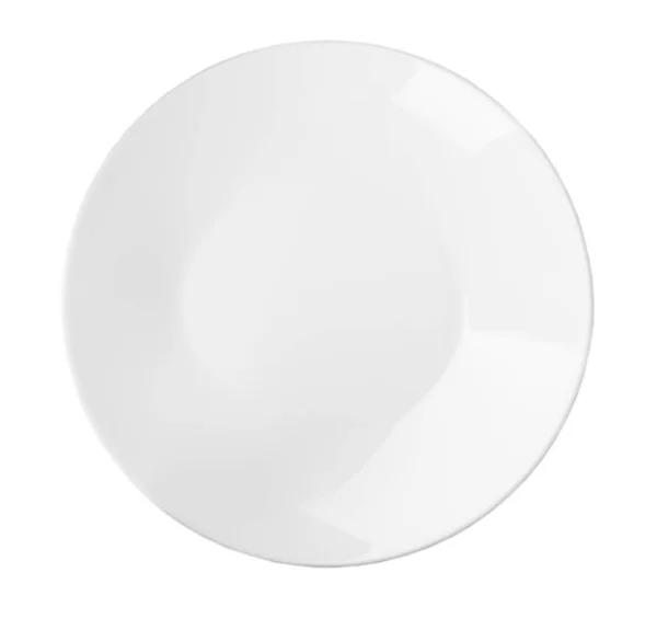 Πιατελα Χώρο Για Κείμενο Λευκό Φόντο Top View Πλύσιμο Πιάτων — Φωτογραφία Αρχείου