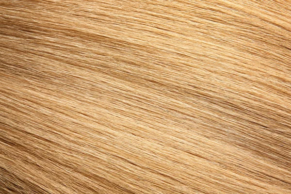 Textura Cabello Rubio Saludable Como Fondo Primer Plano — Foto de Stock