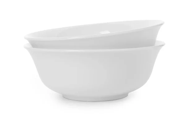 清洁碗白色背景 — 图库照片