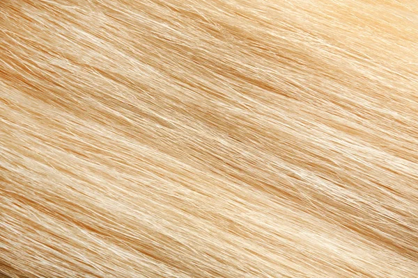 Textura Cabello Rubio Saludable Como Fondo Primer Plano — Foto de Stock