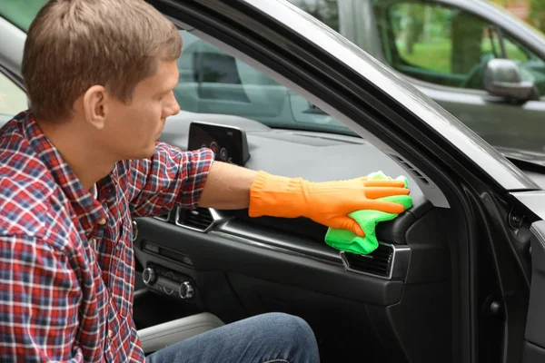 Hombre Rezando Sobre Fondo Claro Con Espacio Para Texto Efecto — Foto de Stock