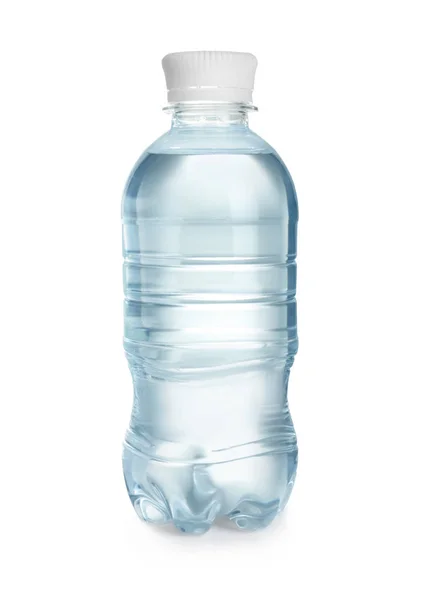 Бутылка Питьевой Воды Белом Фоне — стоковое фото