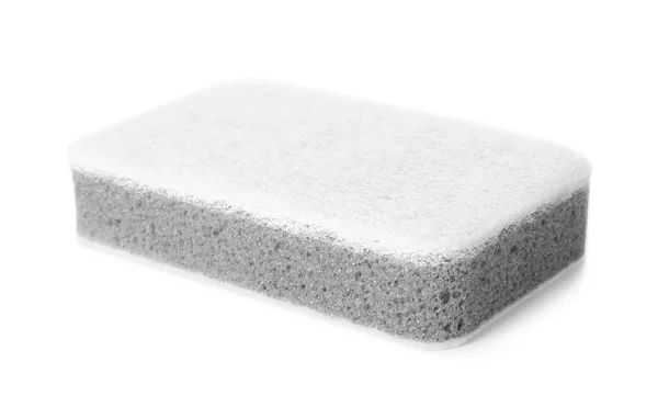 Cleaning Sponge Dish Washing White Background — Stock Photo, Image
