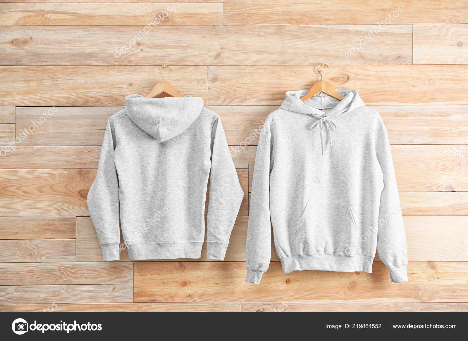hoodie with hanger logo