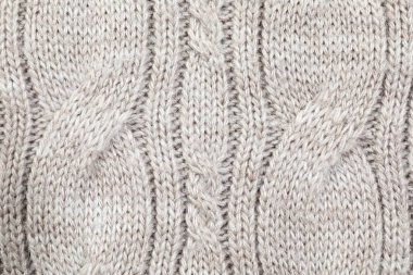 Arka plan, closeup olarak rahat sıcak kazak dokusuna