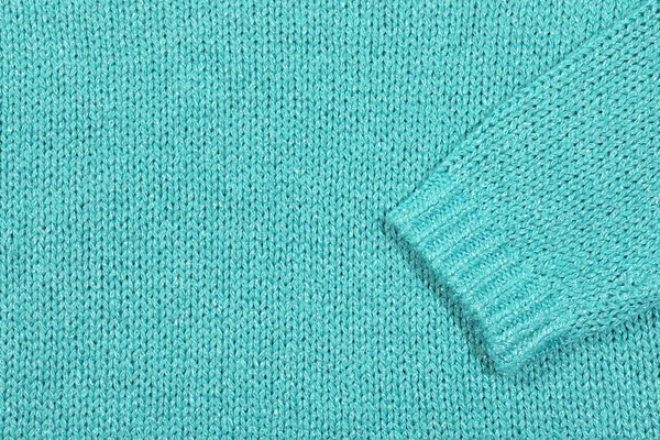 クローズ アップの背景として居心地の良い温かみのあるセーターのテクスチャ — ストック写真