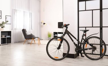 Işık oturma odası iç modern bisiklet ile