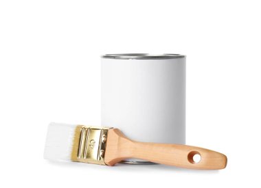 Beyaz zemin üzerine fırça ile boya olabilir. Alan tasarımı için