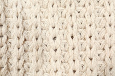 Arka plan, closeup olarak rahat sıcak kazak dokusuna