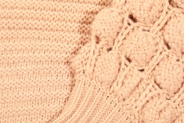 Texture Cozy Warm Sweater Background Closeup — Stock Photo, Image