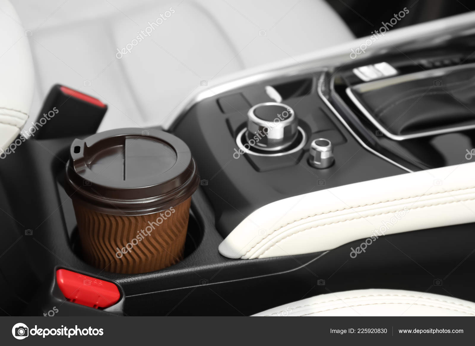 Takeaway Paper Coffee Cup Holder Car Stock Photo by ©NewAfrica