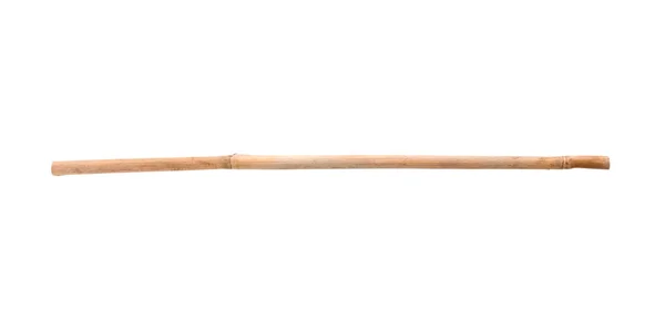 Dry Bamboo Stick White Background — Stock Photo, Image