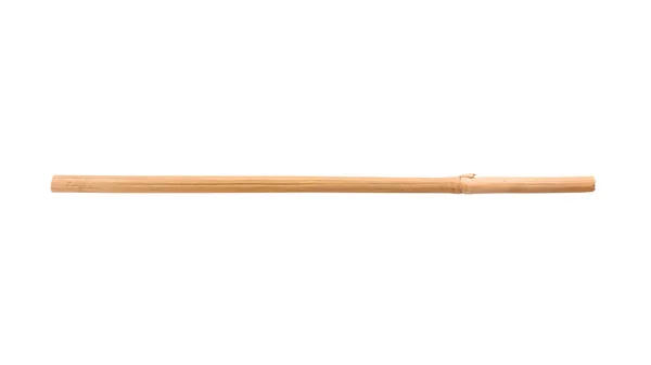 Dry Bamboo Stick White Background — Stock Photo, Image