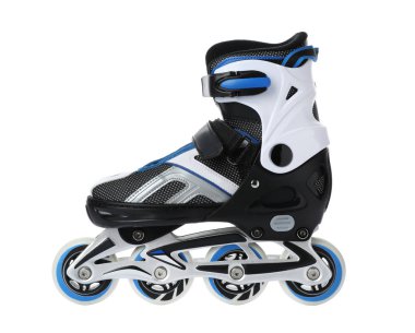 Modern inline paten beyaz arka plan üzerinde
