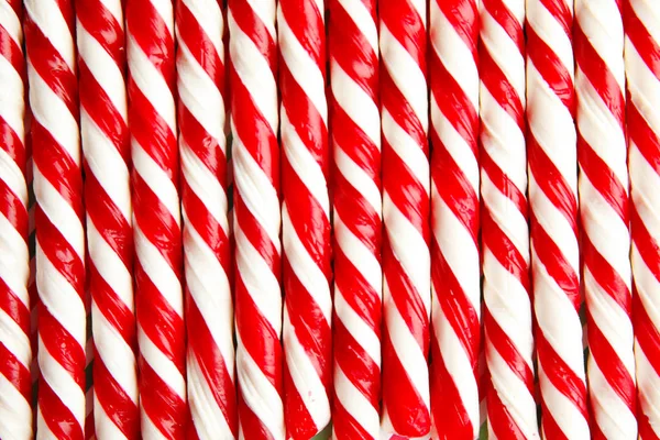 Many Candy Canes Background Festive Treat — Stock Photo, Image