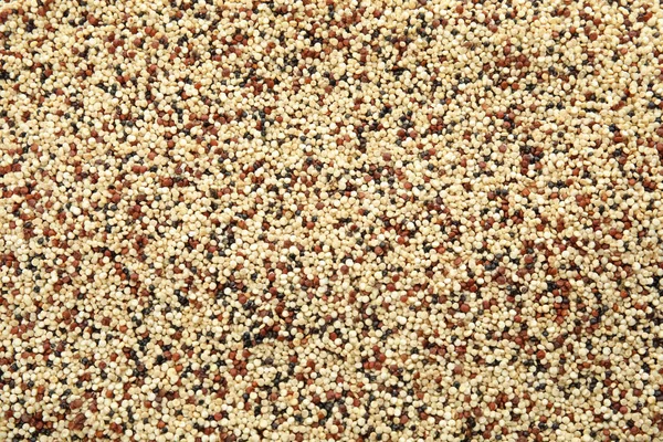 Blandade Quinoa Frön Som Bakgrund Ovanifrån — Stockfoto