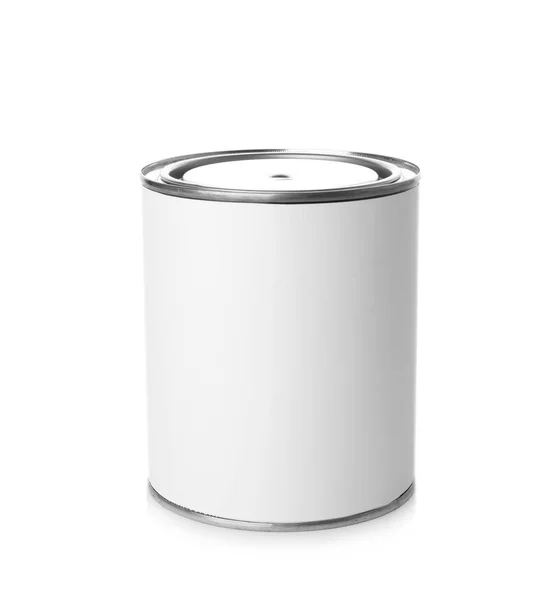 Paint Can White Background Mockup Design — Stock Photo, Image