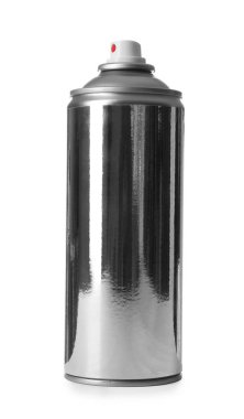 Beyaz zemin üzerine sprey boya