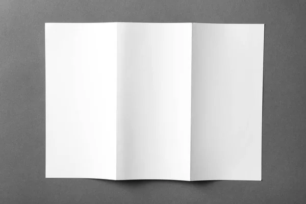 Blank Brochure Mock Color Background — Stock Photo, Image