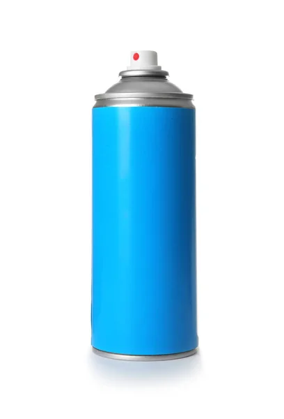 Can Spray Paint White Background — Stock Photo, Image