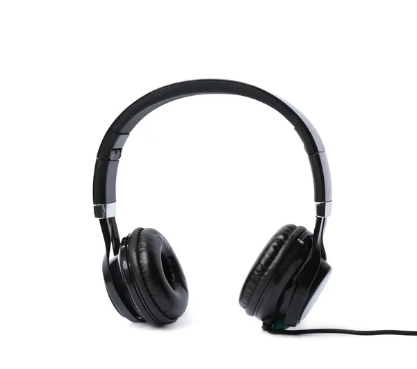 Stylish Modern Headphones Earmuffs White Background — Stock Photo, Image