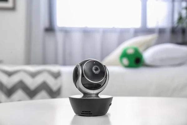 Baby Monitor Tafel Kamer Cctv Apparatuur — Stockfoto