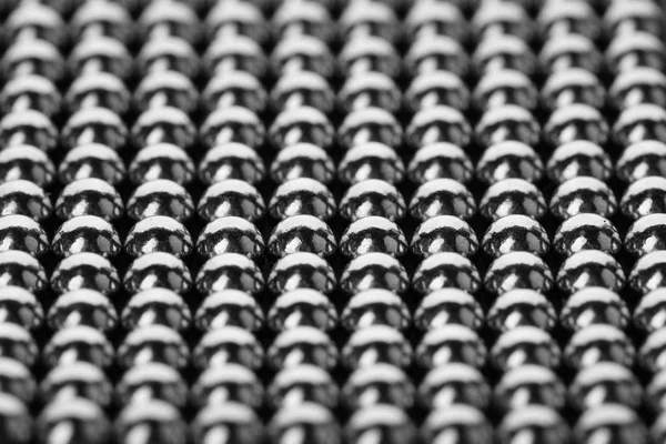 Kleine Metalen Magnetische Ballen Als Achtergrond Close — Stockfoto