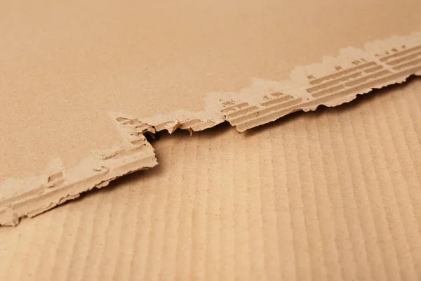 Cartón Corrugado Como Fondo Espacio Para Texto Material Reciclable —  Fotos de Stock