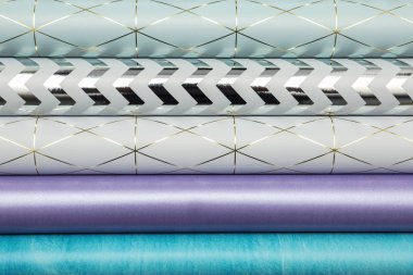 Festival, Rulo Kağıt arka plan, olarak ambalaj görünümü top. Hediyelik kutu ambalaj fikirler