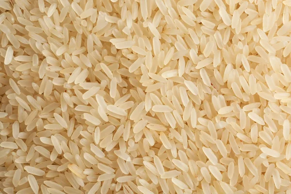 Arka Plan Closeup Görünümü Olarak Ham Kaynatılmış Pirinç — Stok fotoğraf