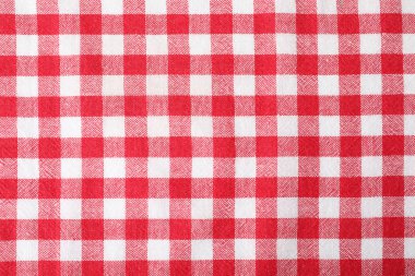 Doku Tekstil Masa peçete, closeup görünümü