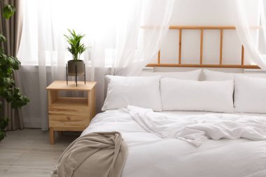 Işık modern oda rahat yatak