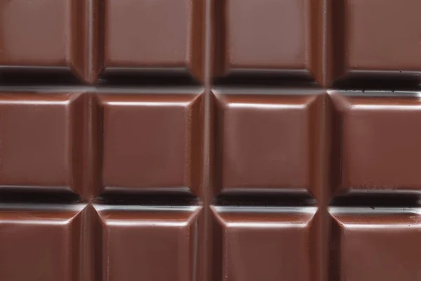Gustosa Barretta Cioccolato Fondente Come Sfondo Vista Dall Alto — Foto Stock