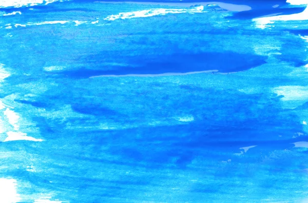 Αφηρημένες Πινελιές Του Μπλε Χρώμα Φόντο — Φωτογραφία Αρχείου