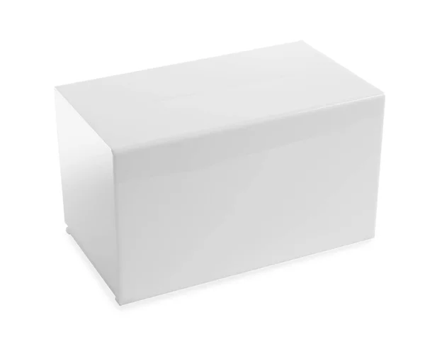 Ballot Box White Background Election Time — Stock Photo, Image