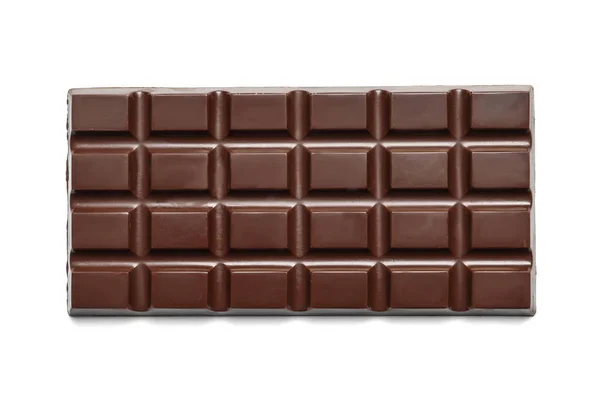 평면도에 초콜릿 — 스톡 사진