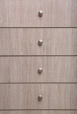 Arka plan, closeup görünümü olarak ahşap dolap çekmece