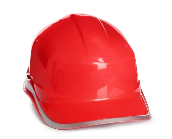 Protective Hard Hat White Background Safety Equipment — Stock Photo, Image