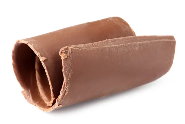Вкусный Шоколад Белом Фоне — стоковое фото