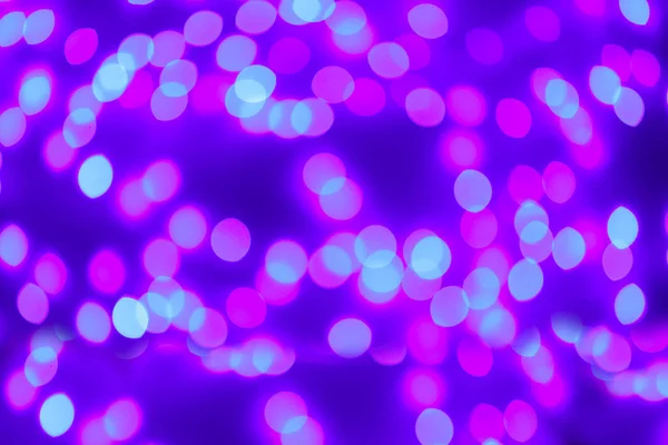 Hermosas Luces Brillantes Como Fondo Efecto Bokeh — Foto de Stock