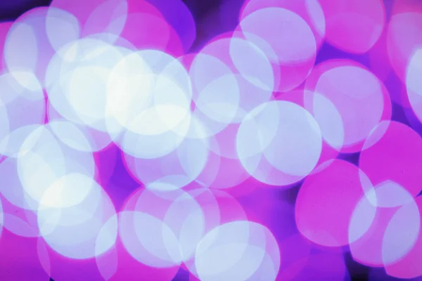 Hermosas Luces Brillantes Como Fondo Efecto Bokeh —  Fotos de Stock