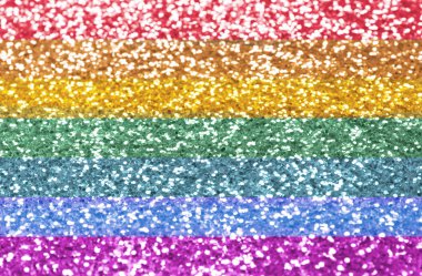 Parlak gökkuşağı glitter düzenleme arka plan olarak