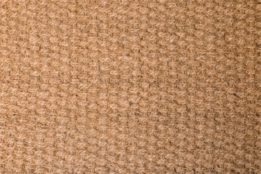 Arka plan, üstten görünüm olarak yeni temiz paspas